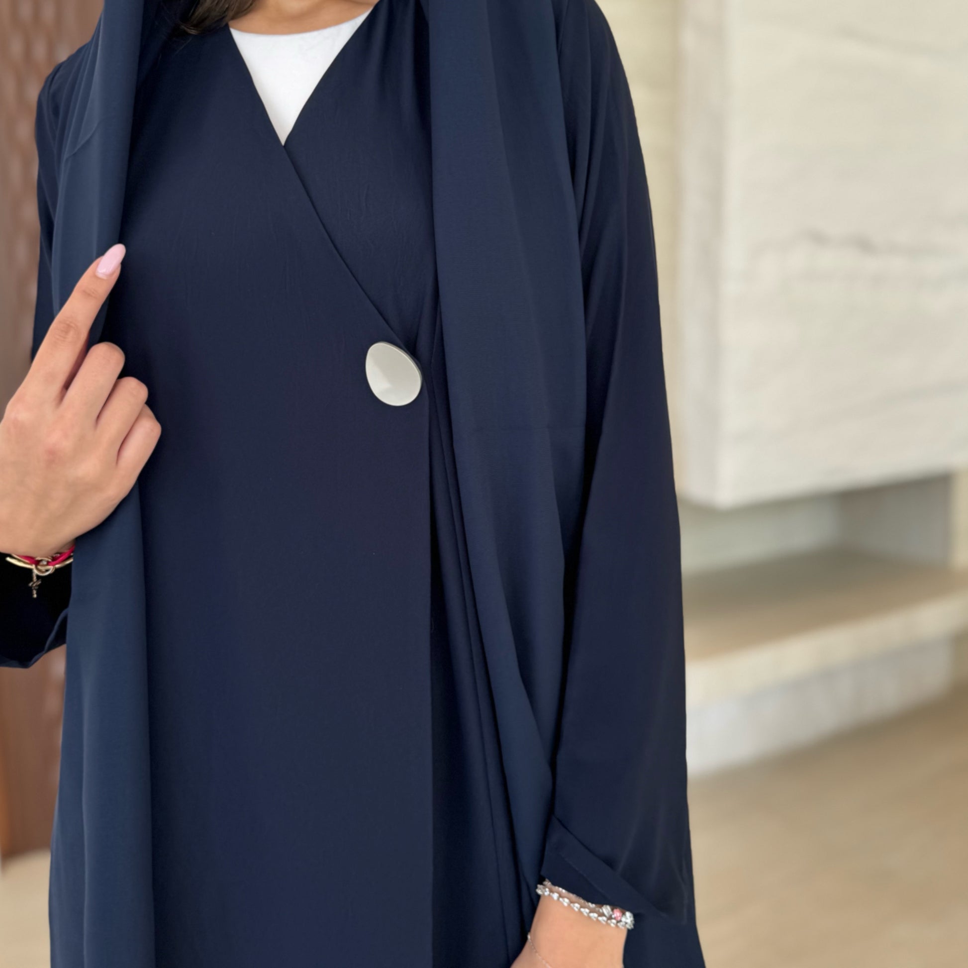 Sher Navy Abaya