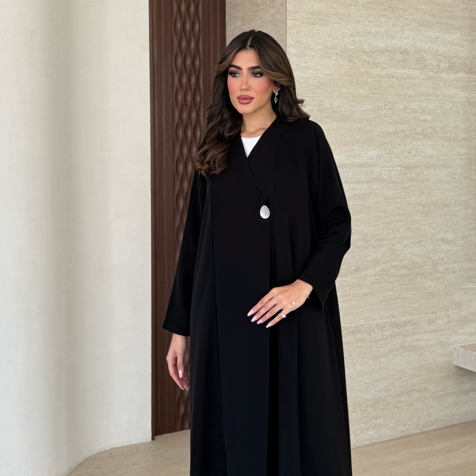 Sher Black Abaya