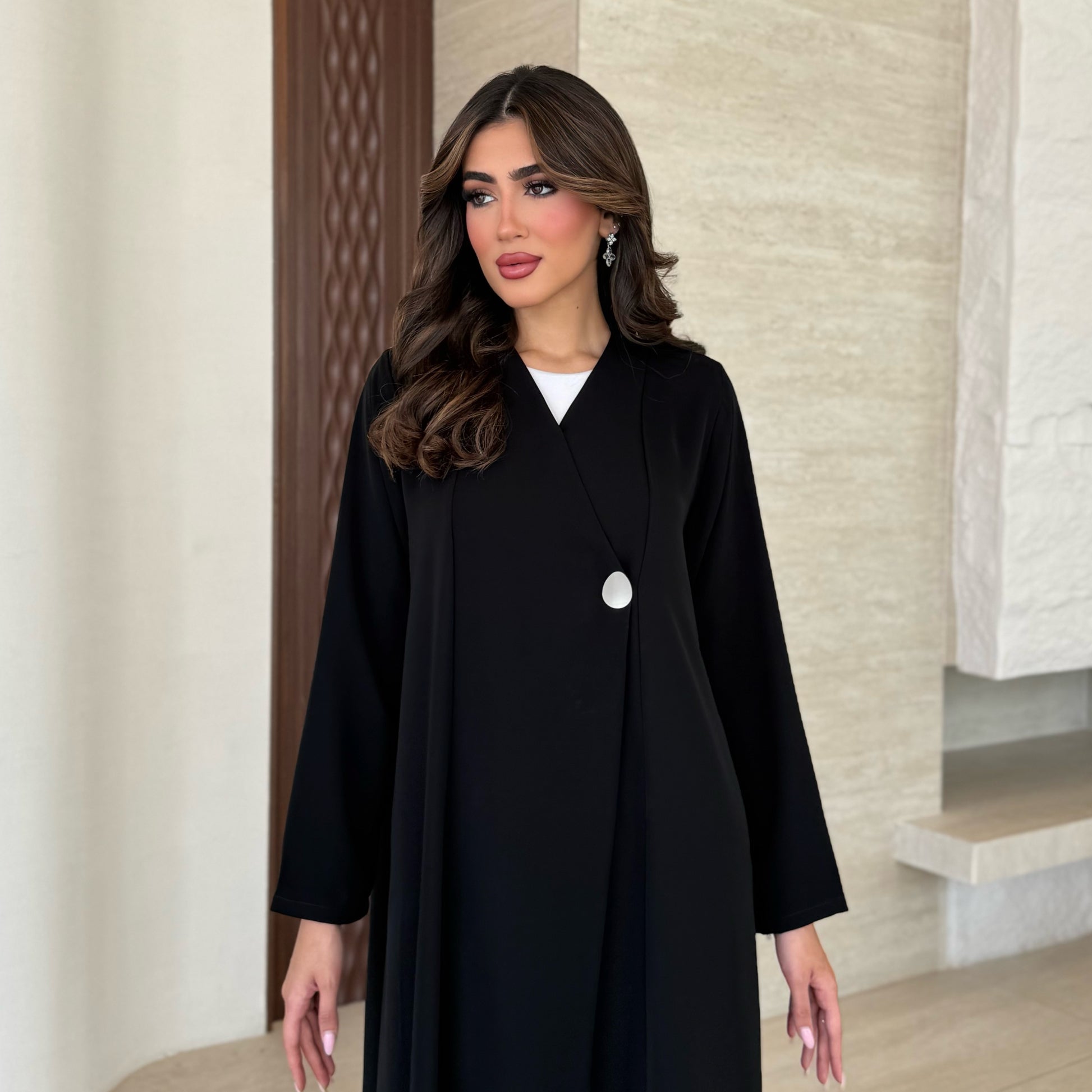 Sher Black Abaya