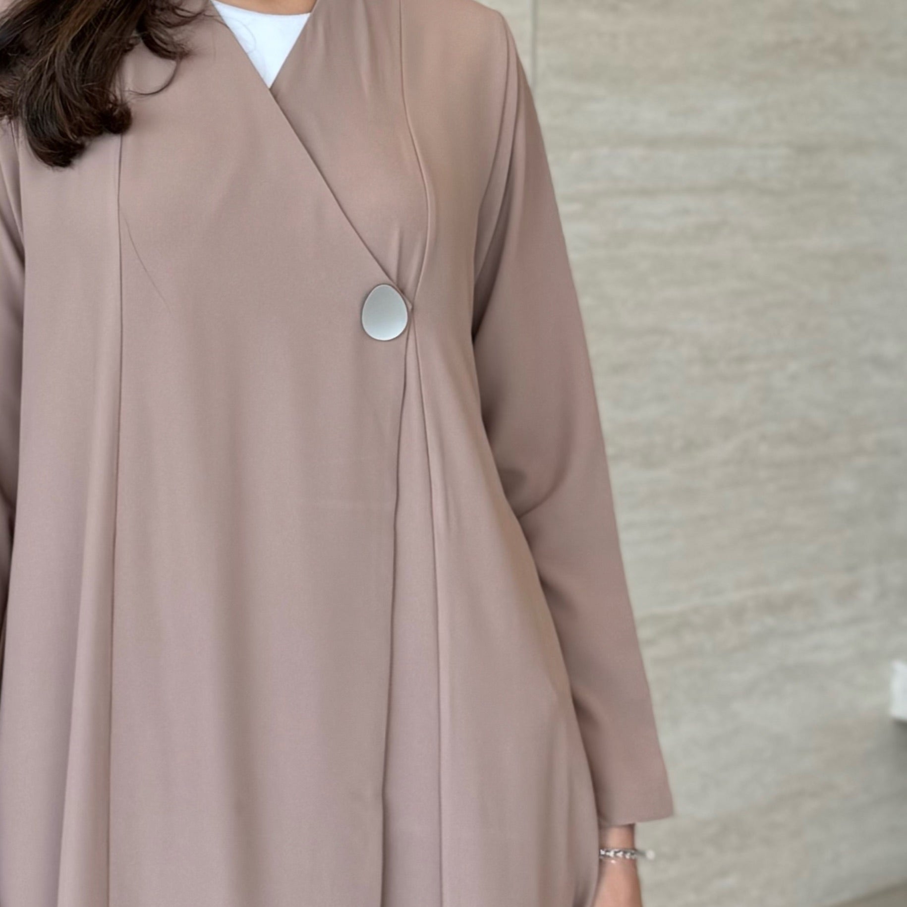 Sher Beige Abaya