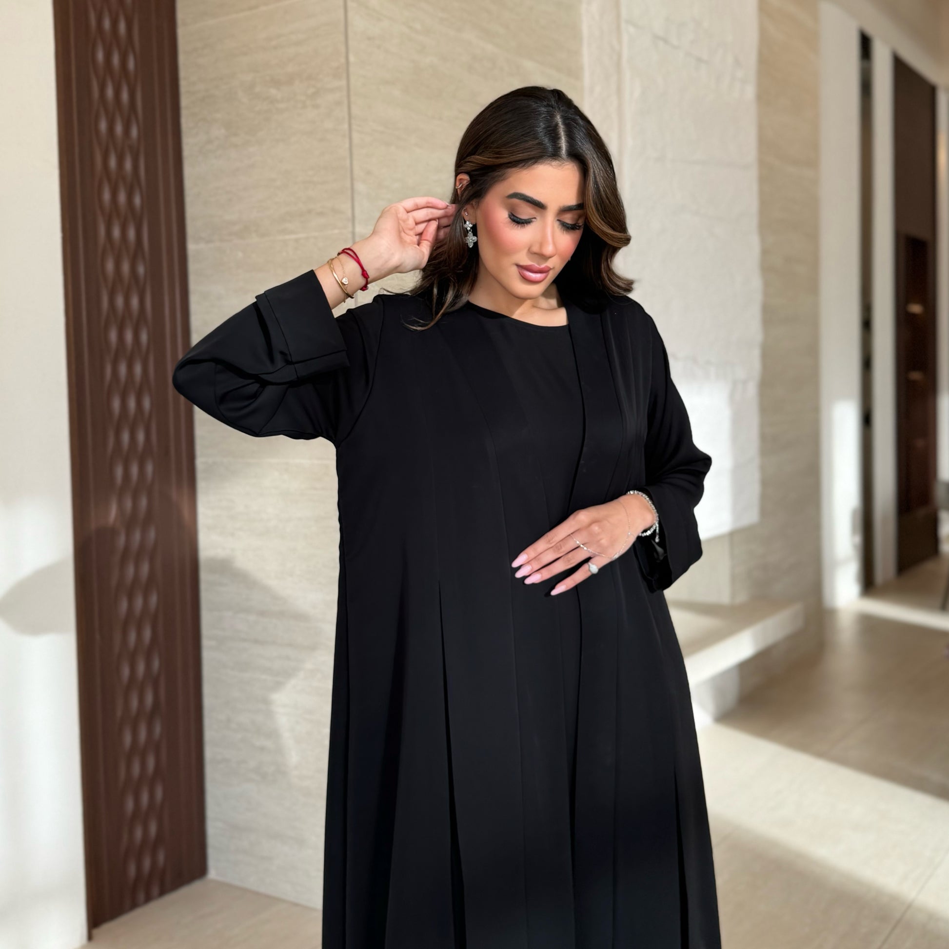 Aziza Black Abaya
