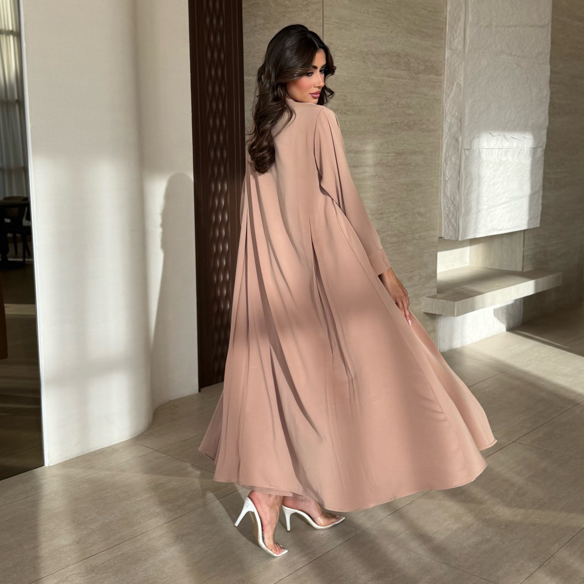 Aziza Beige Abaya