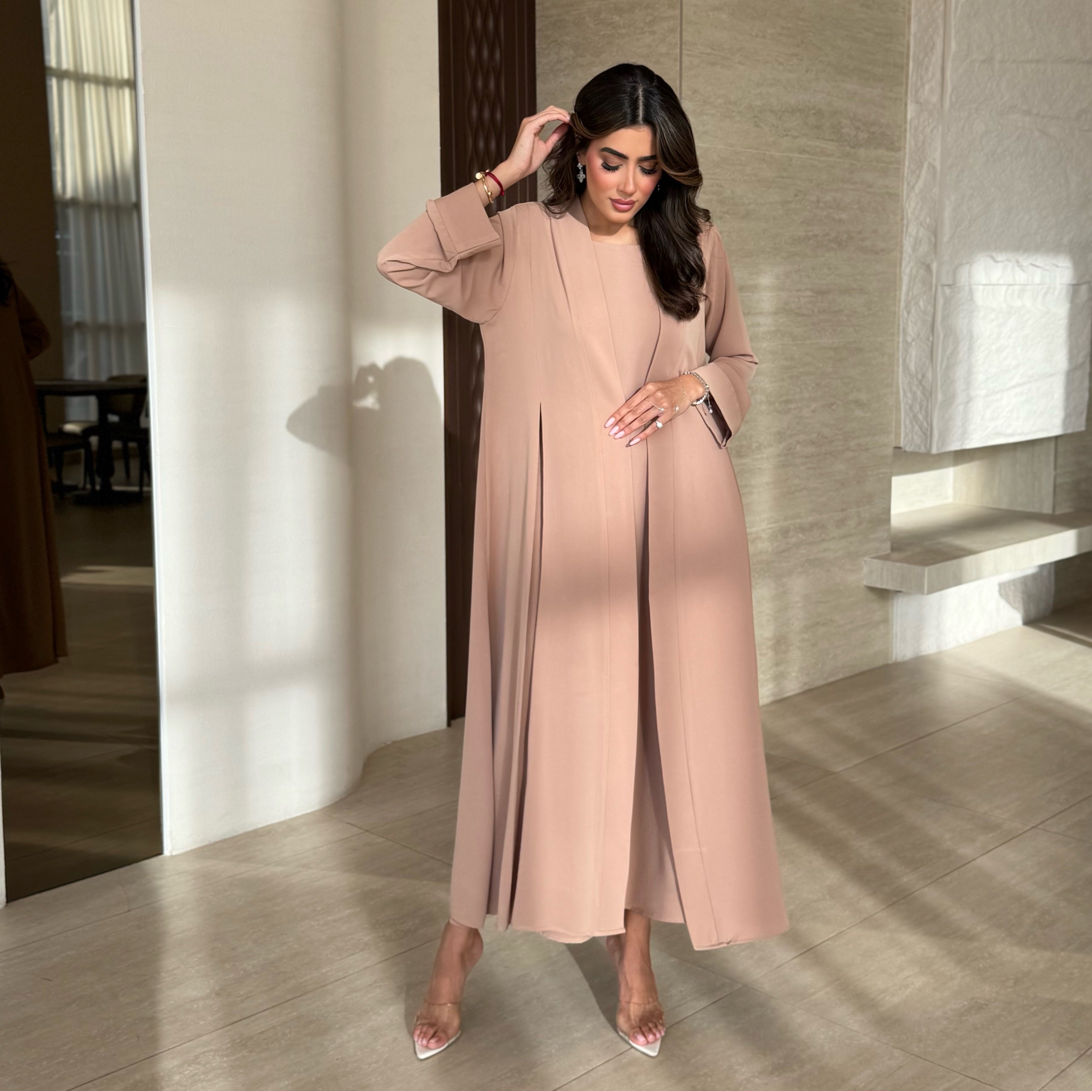 Aziza Beige Abaya