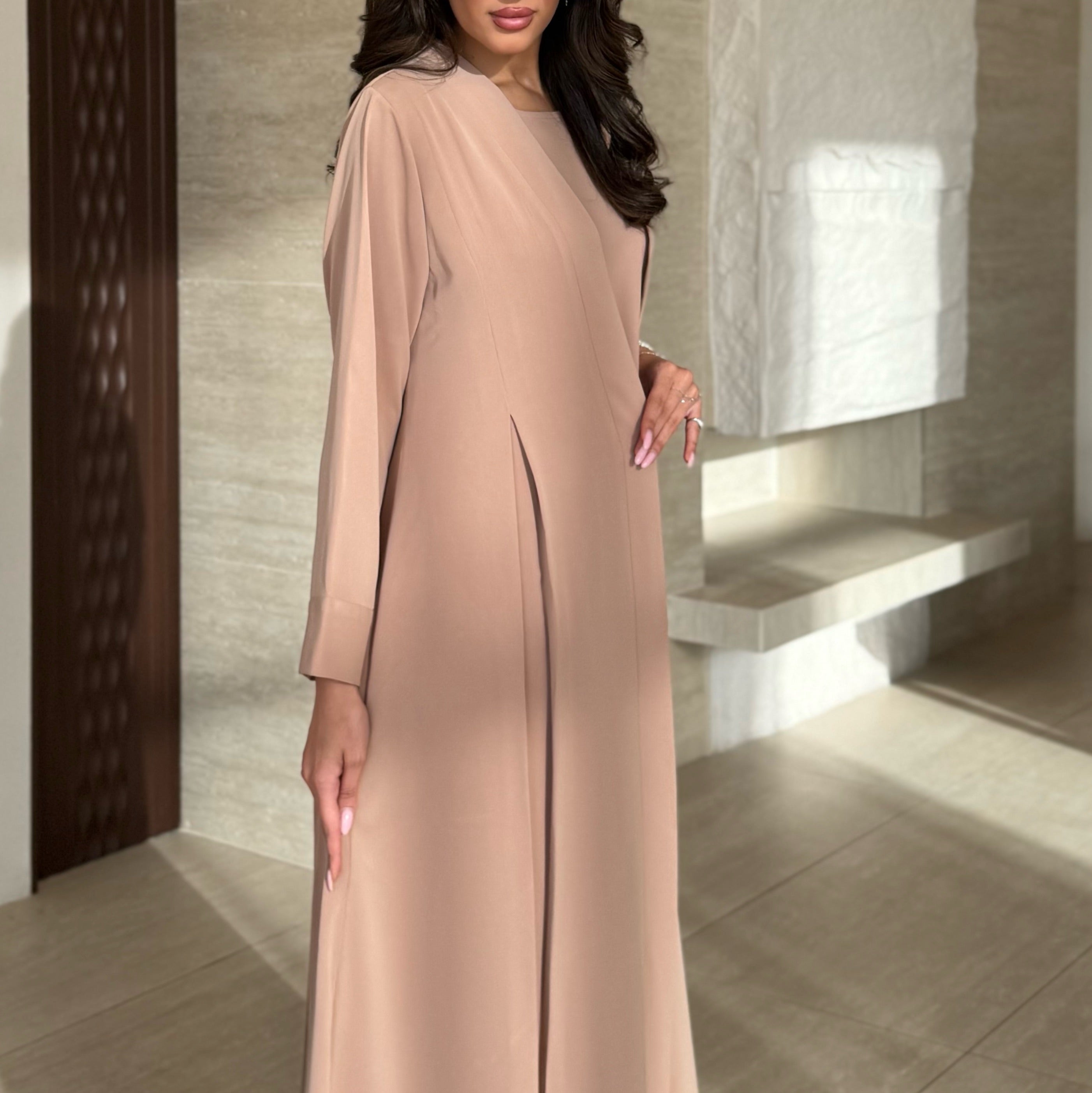 Aziza Beige Abaya