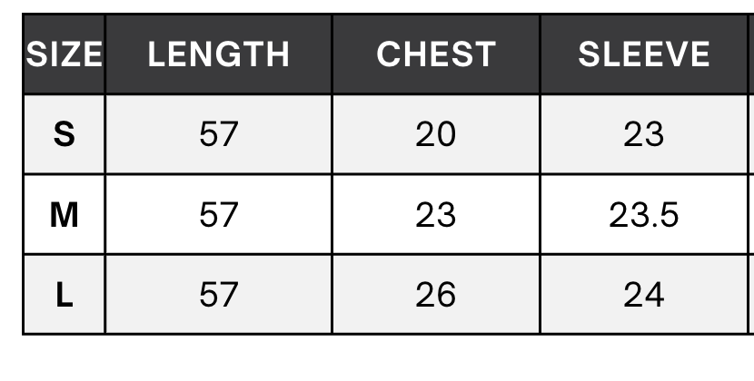 Size Guide