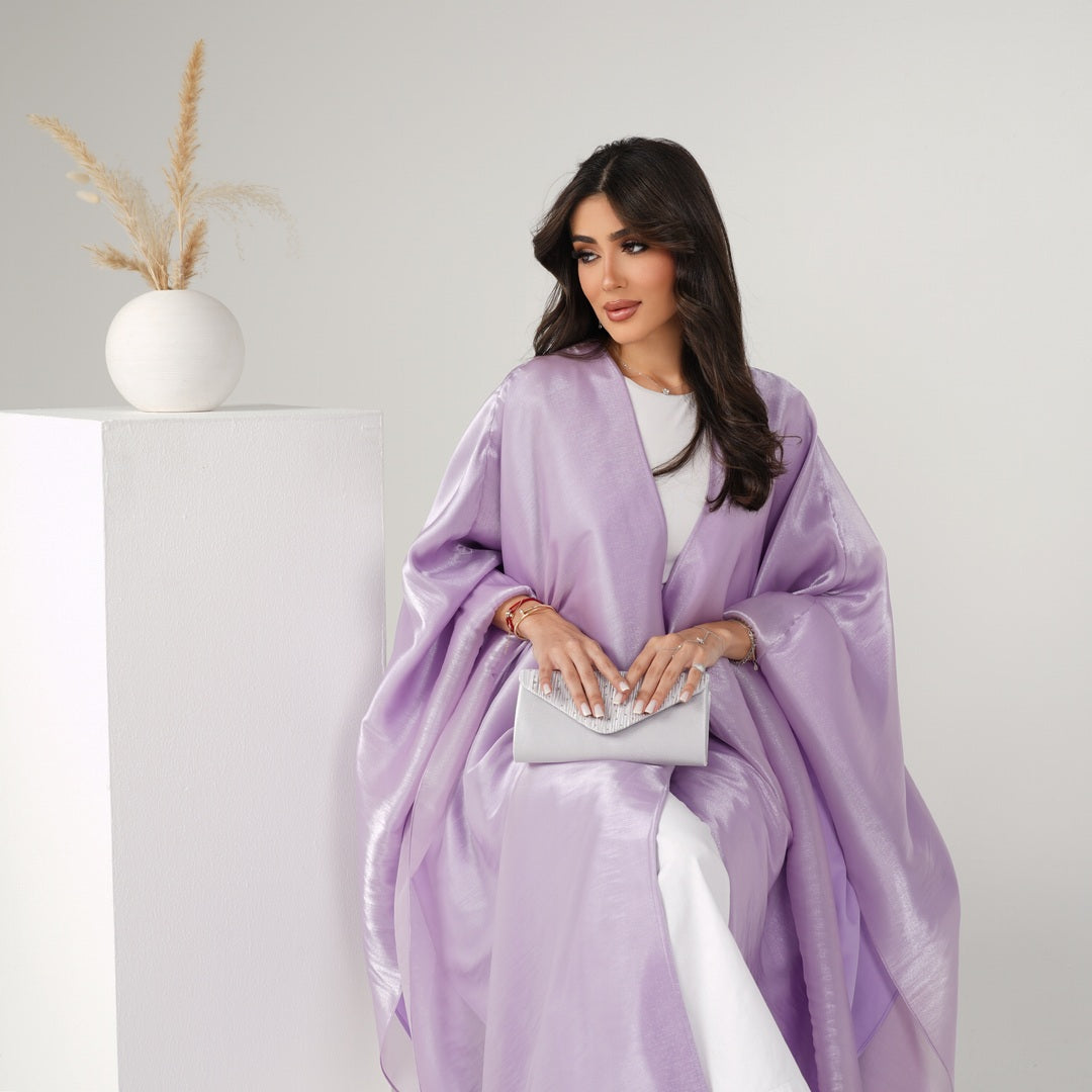 Amira purple Abaya