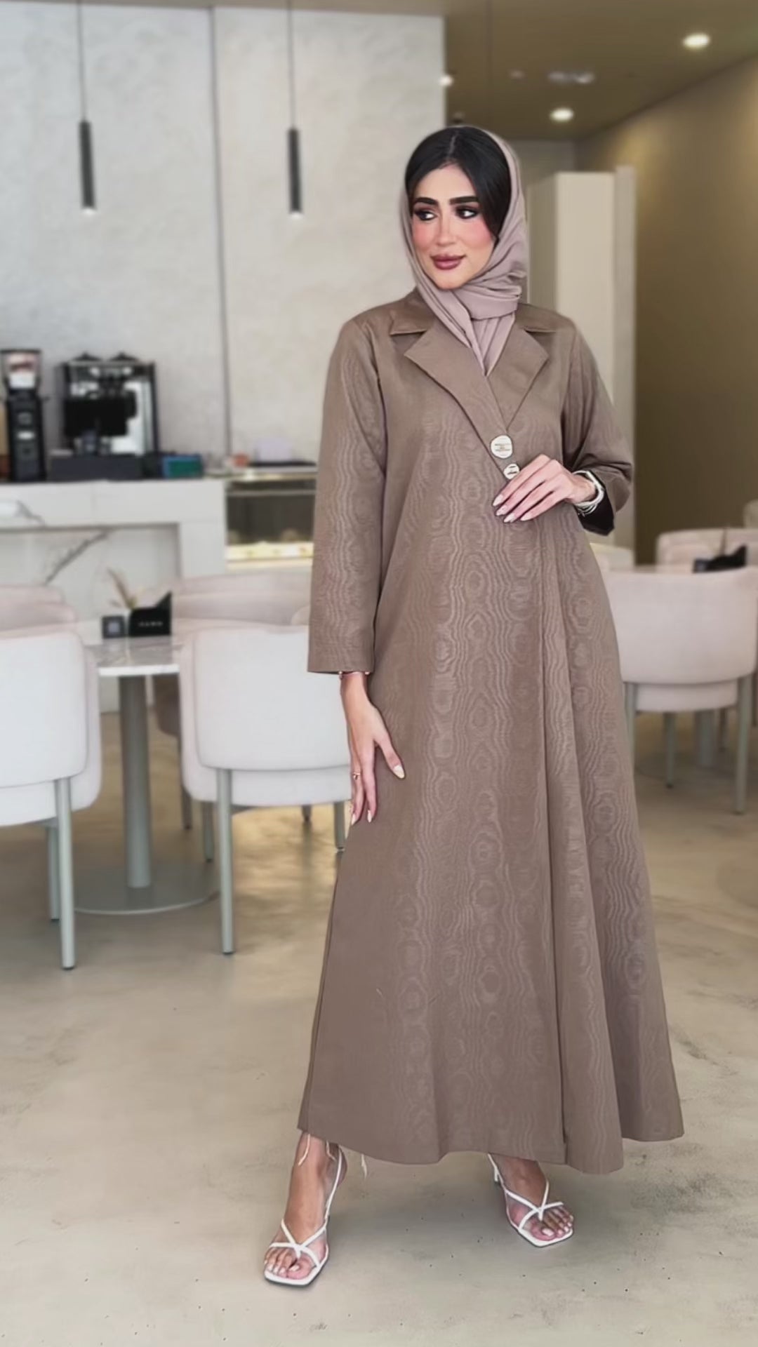Haneen Beige Abaya