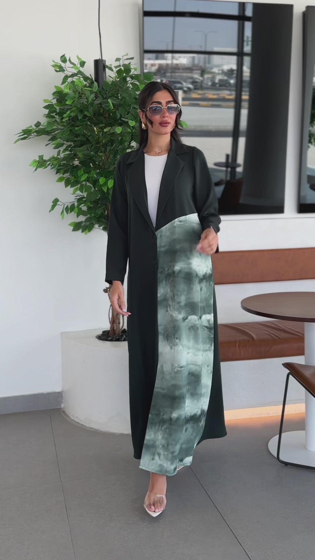 Dalal Green Abaya