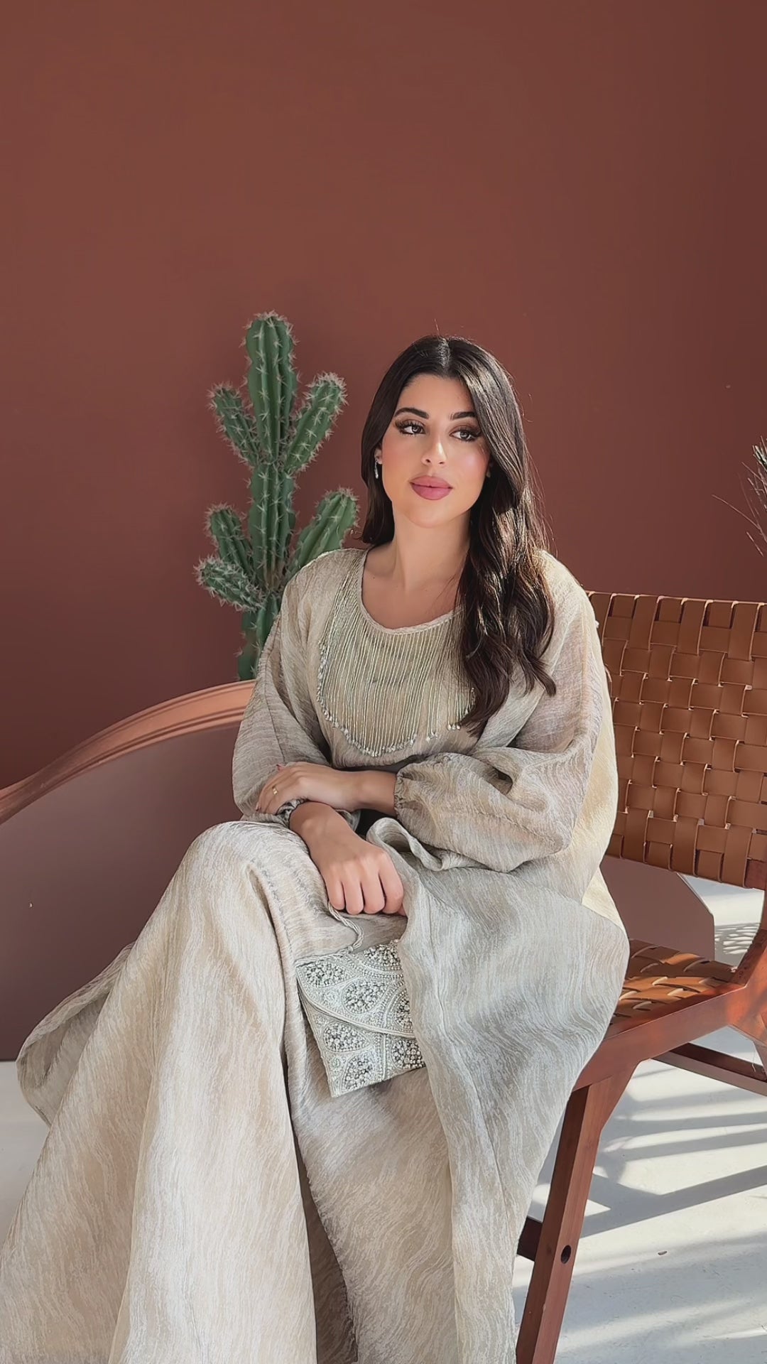 Zahra Beige Dress