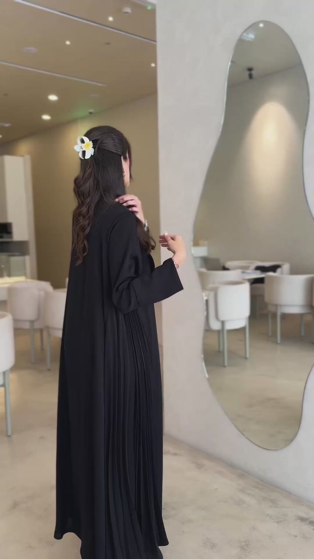 Mirage black Abaya