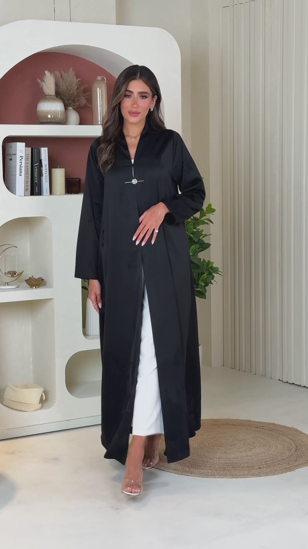 Rose Turkish Abaya