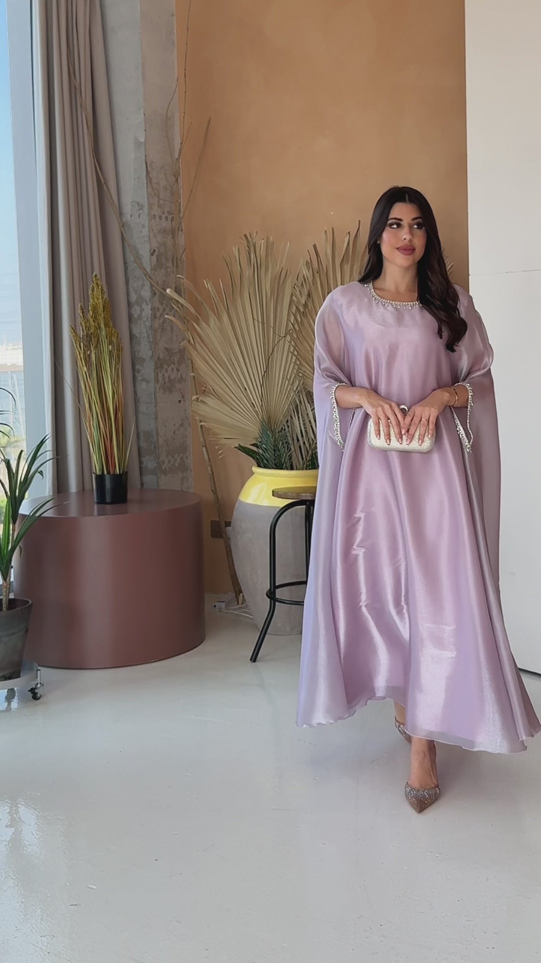Lulu Organza Light purple Dress