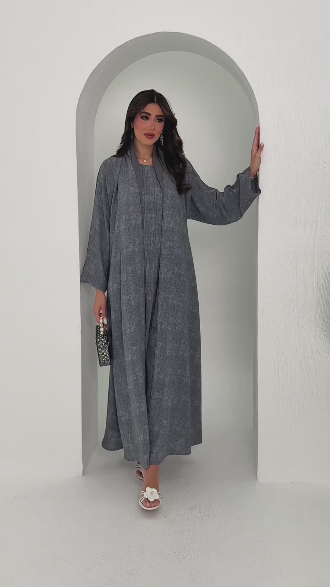 Seraphina Grey Abaya