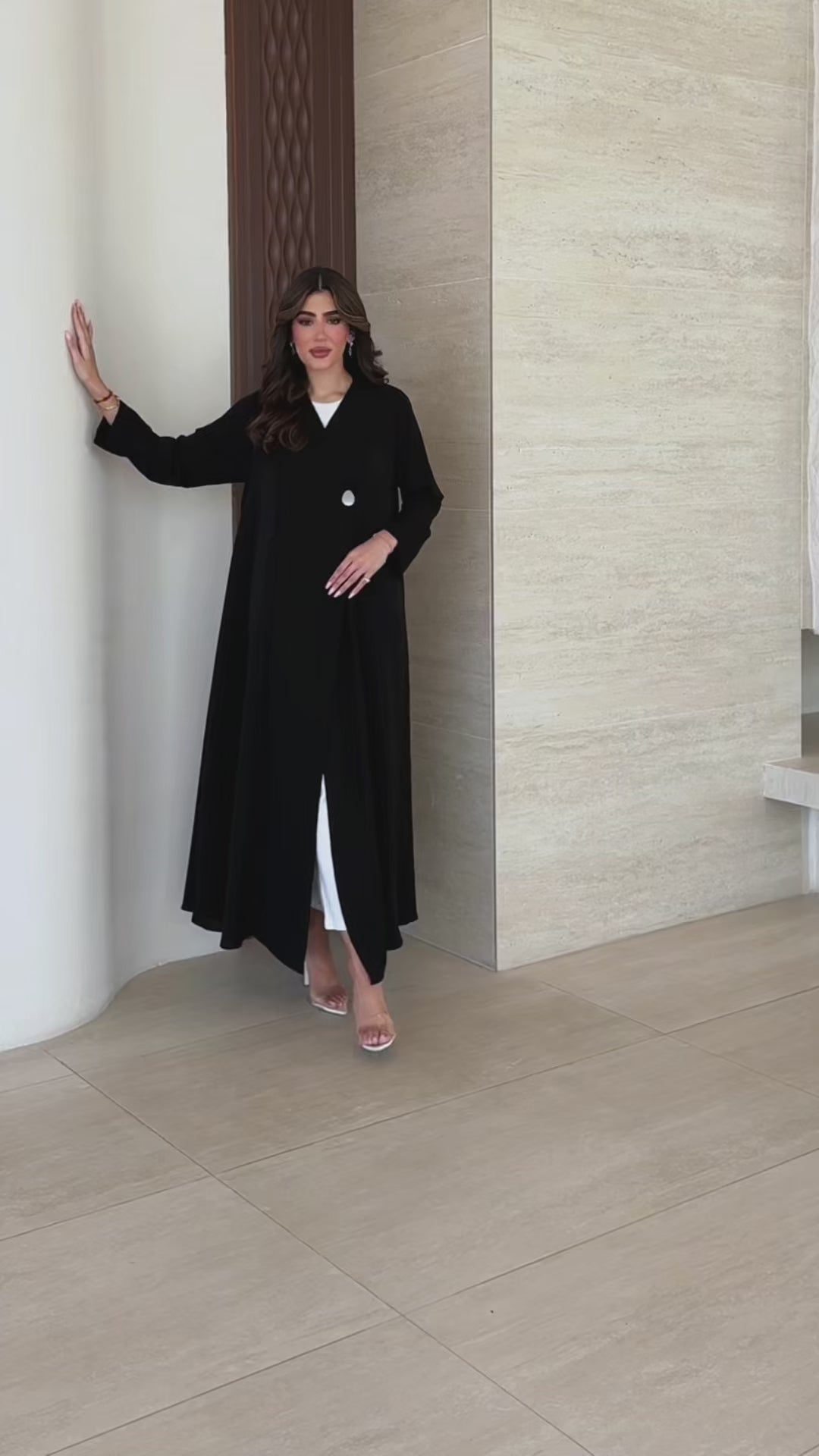 Sher Black Abaya