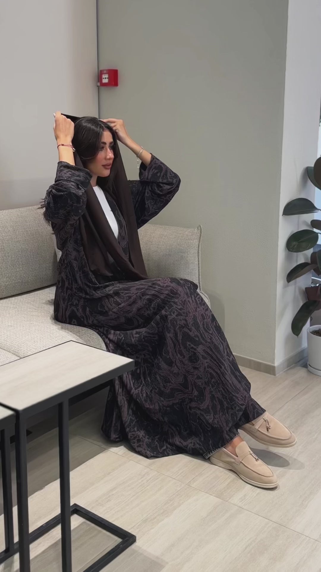 Serene Brown Abaya