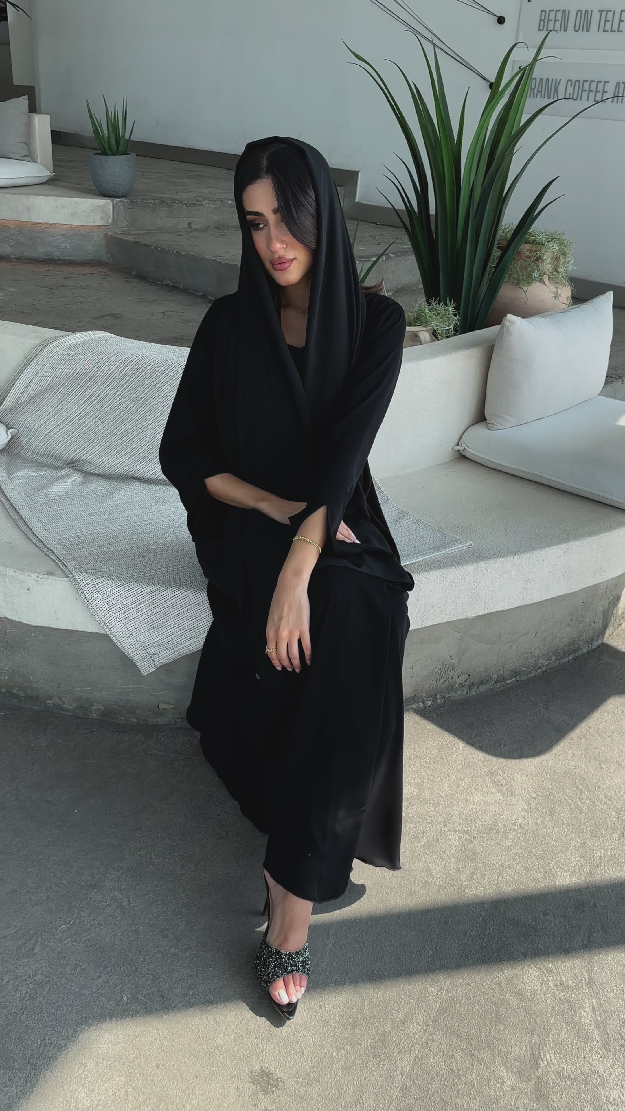 Sultana Black Abaya