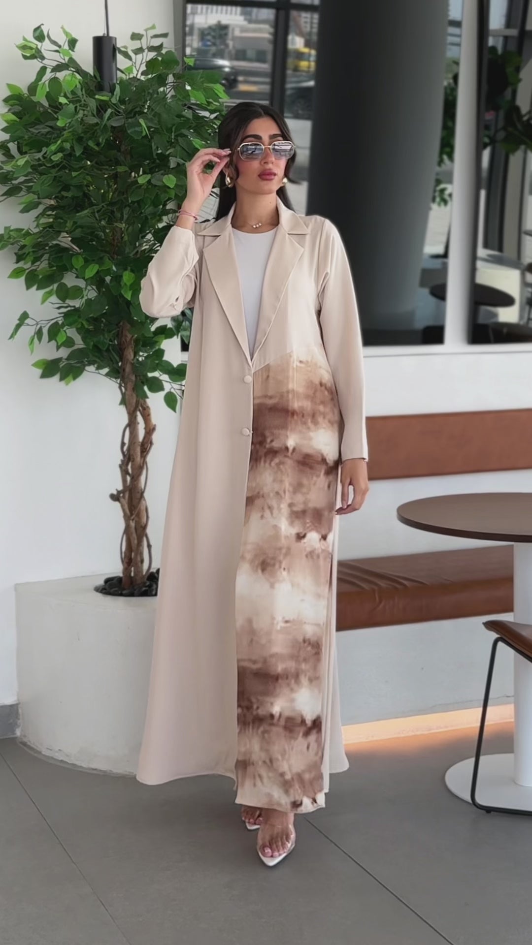 Dalal Beige Abaya