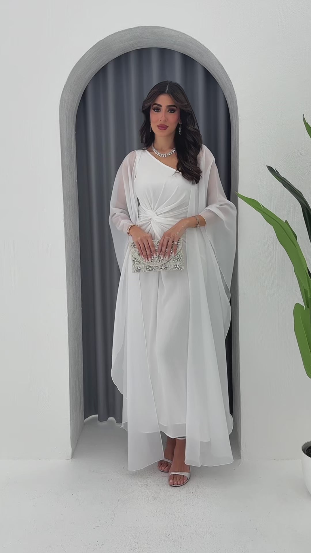 Rania White Dress