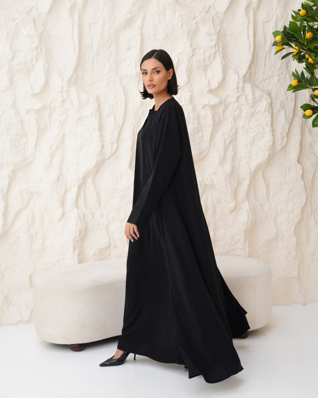 Aziza Black Abaya