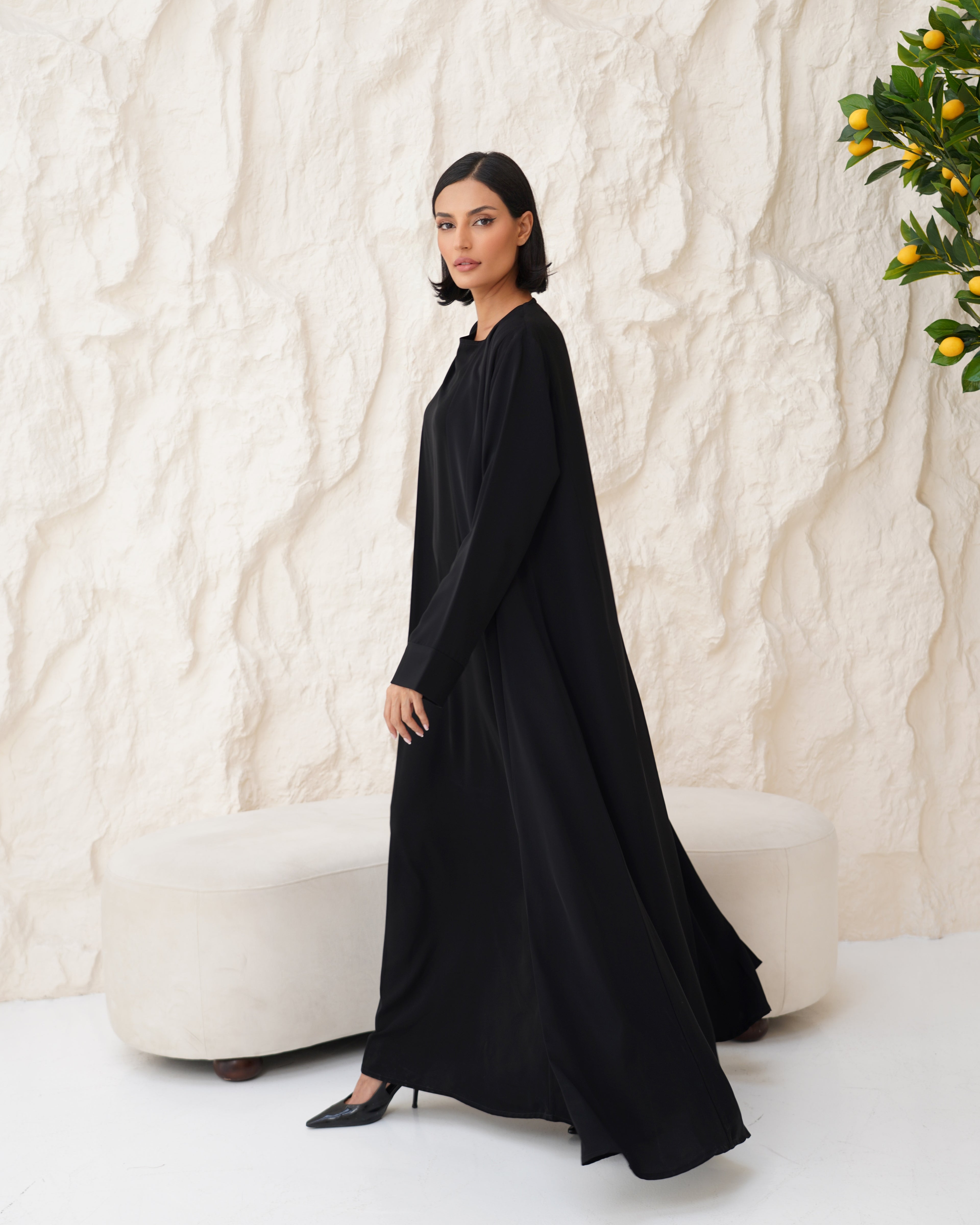 Aziza Black Abaya