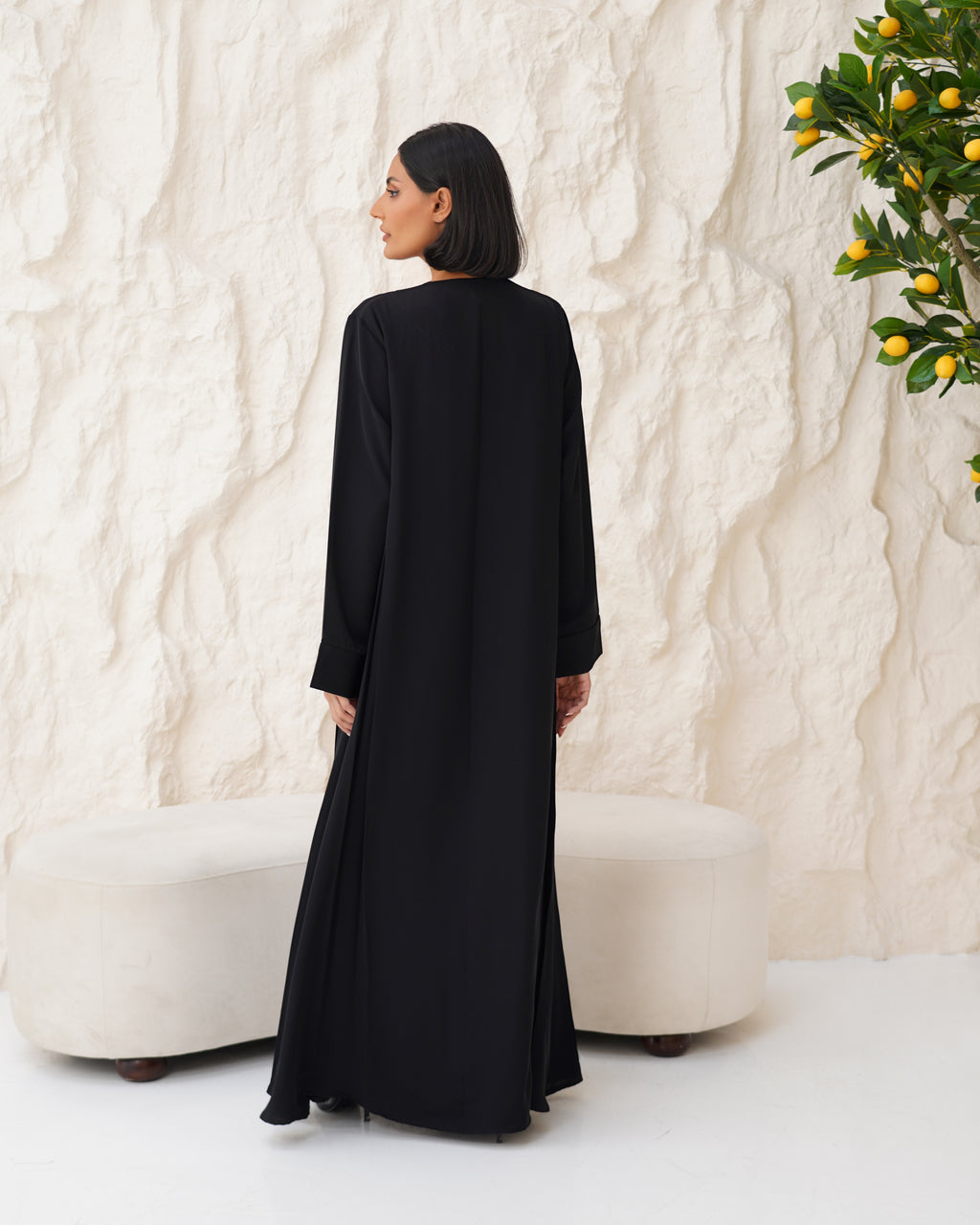 Aziza Black Abaya