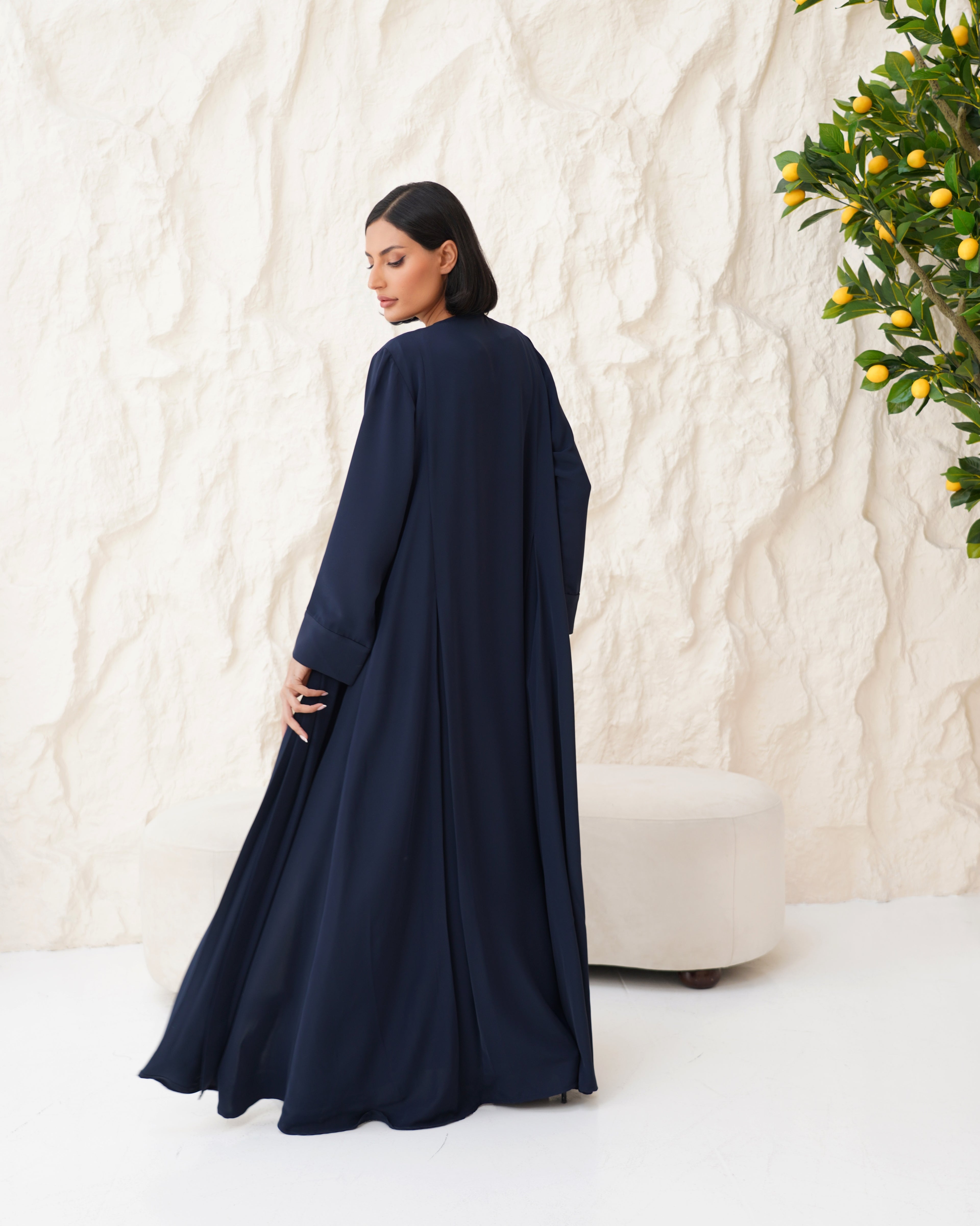 Aziza Navy Abaya
