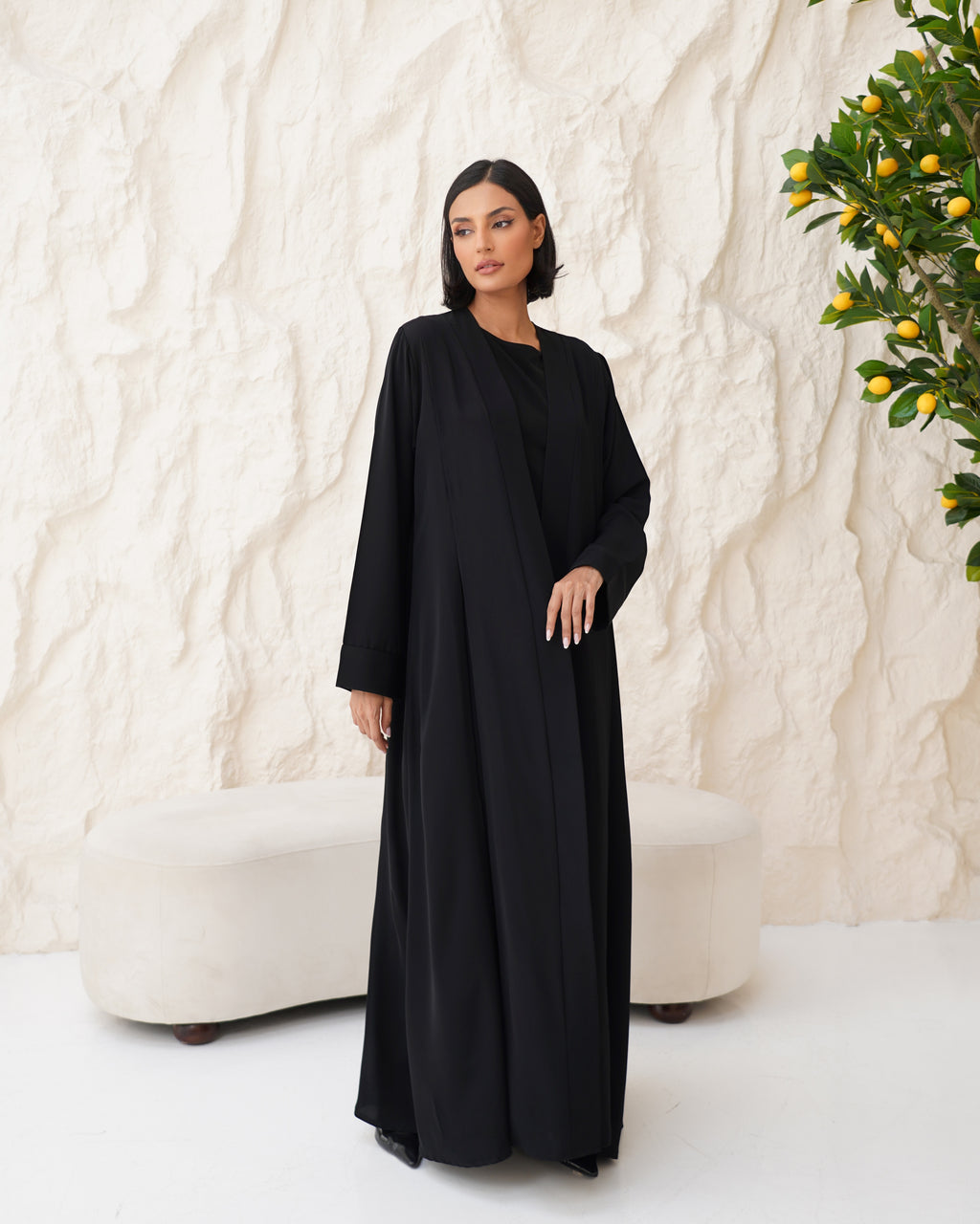 Aziza Black Abaya