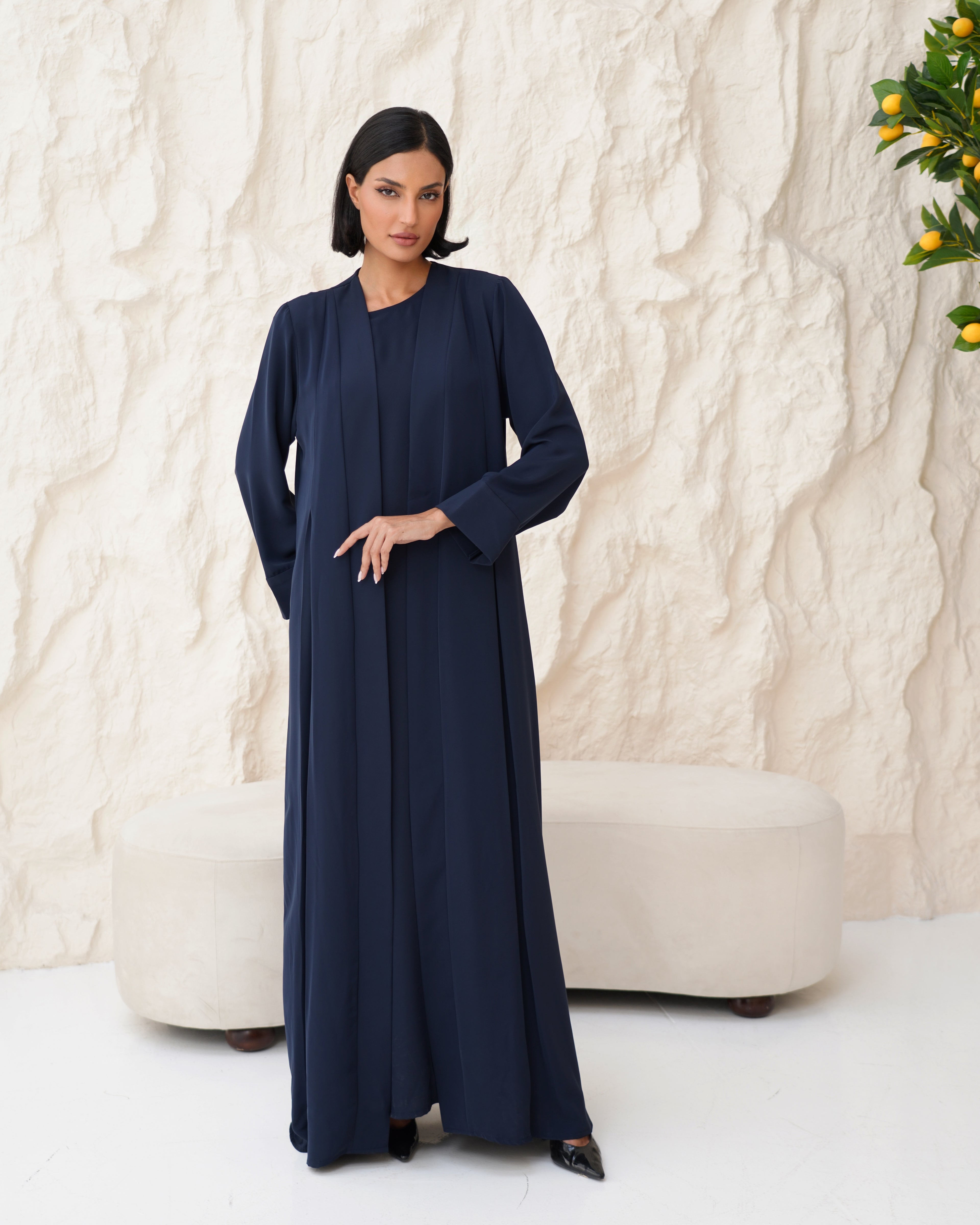 Aziza Navy Abaya
