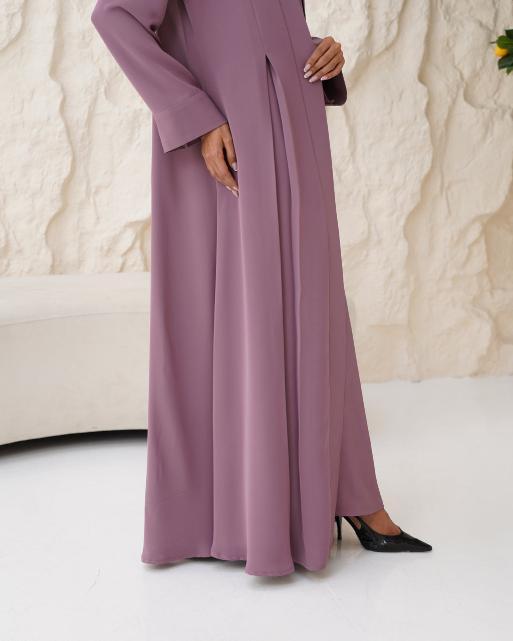 Aziza Purple Abaya