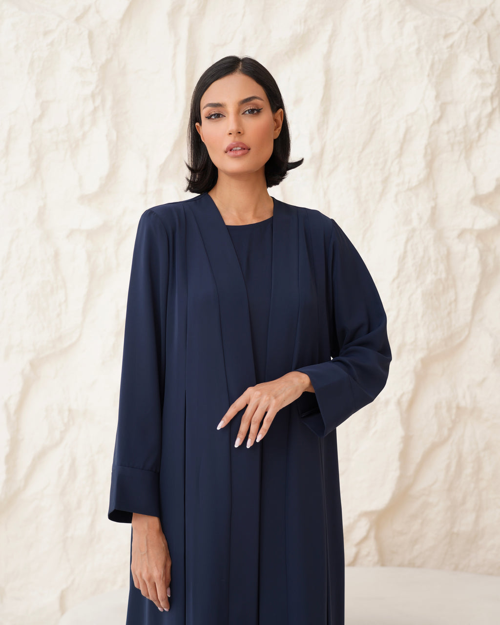Aziza Navy Abaya