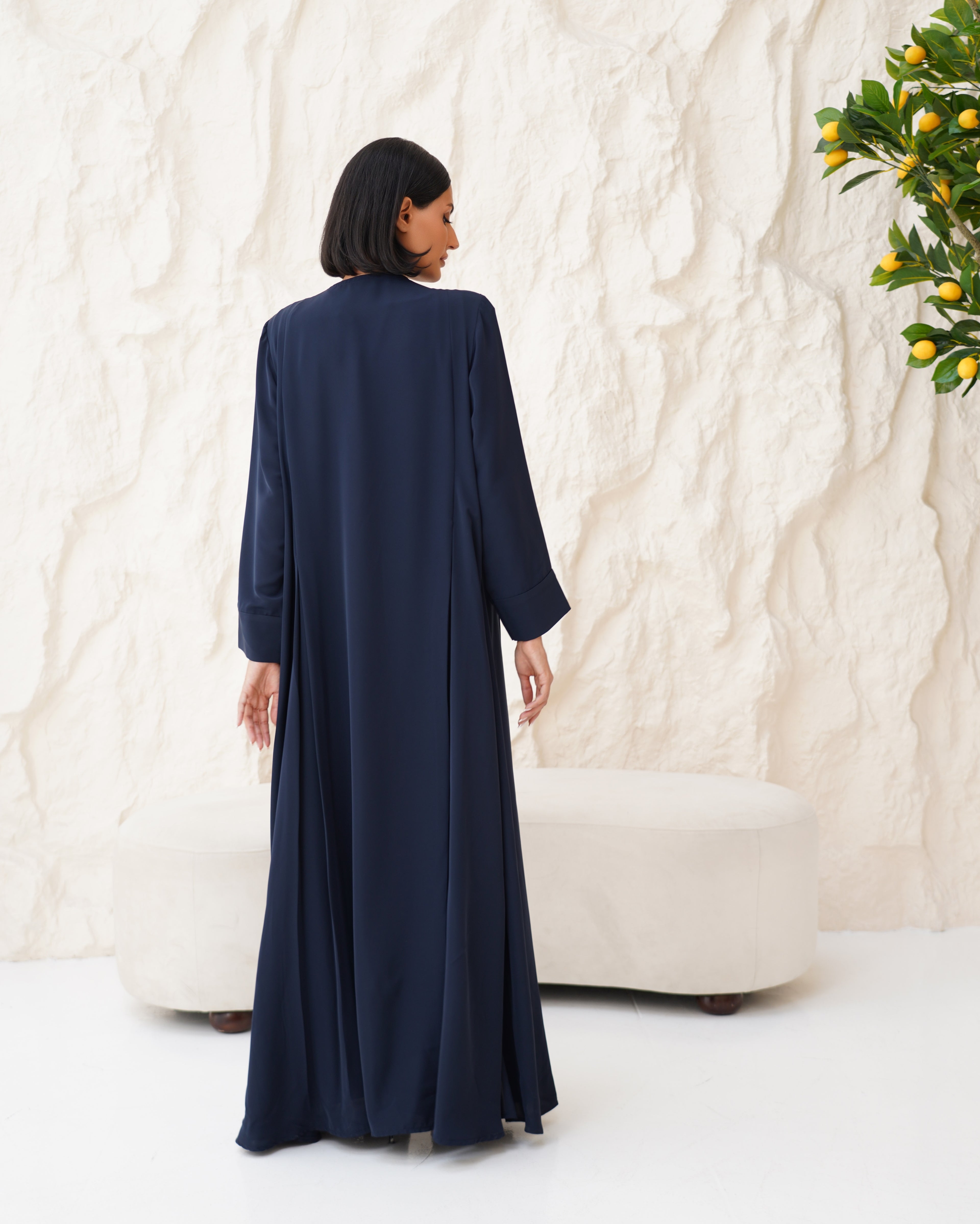 Aziza Navy Abaya