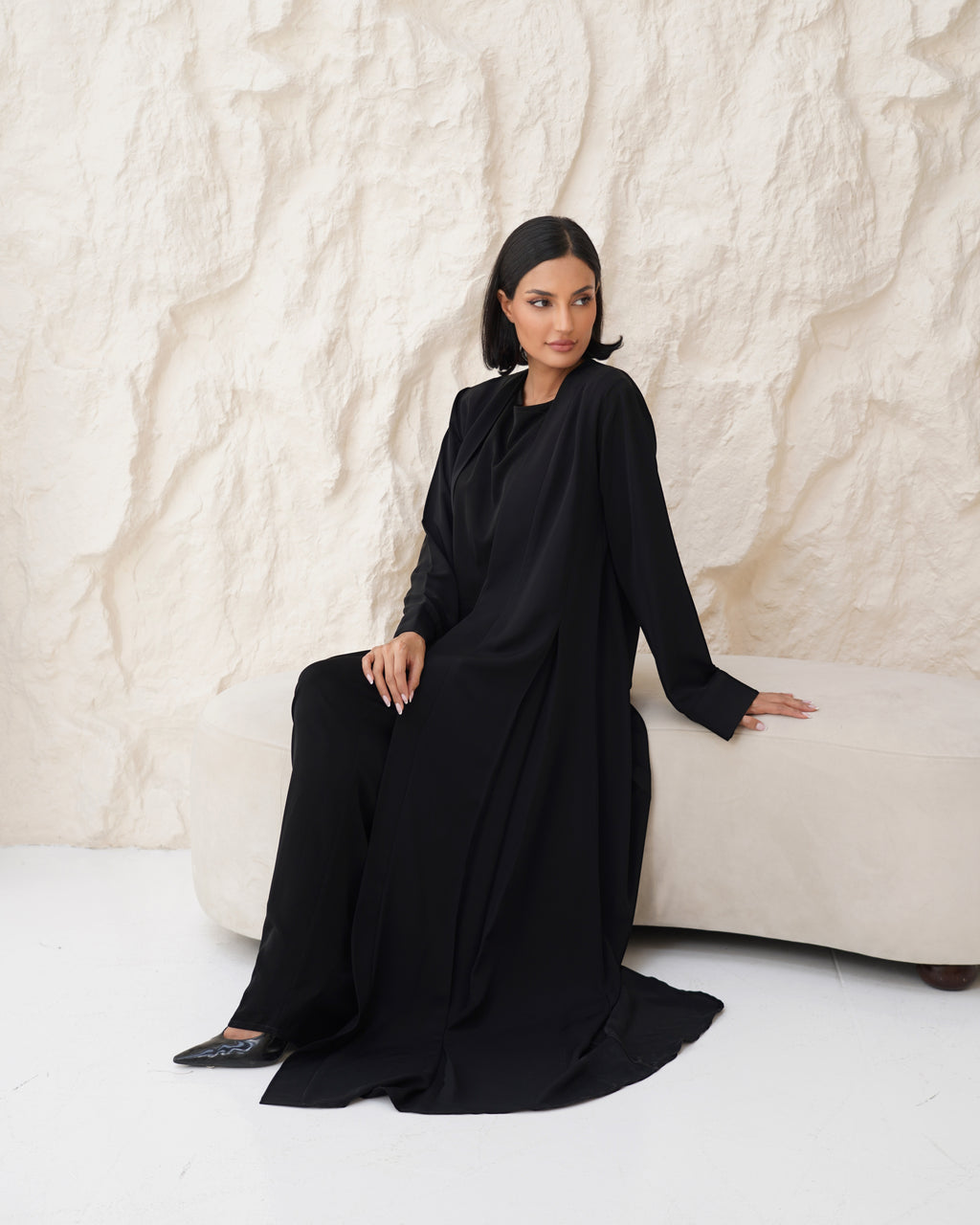 Aziza Black Abaya