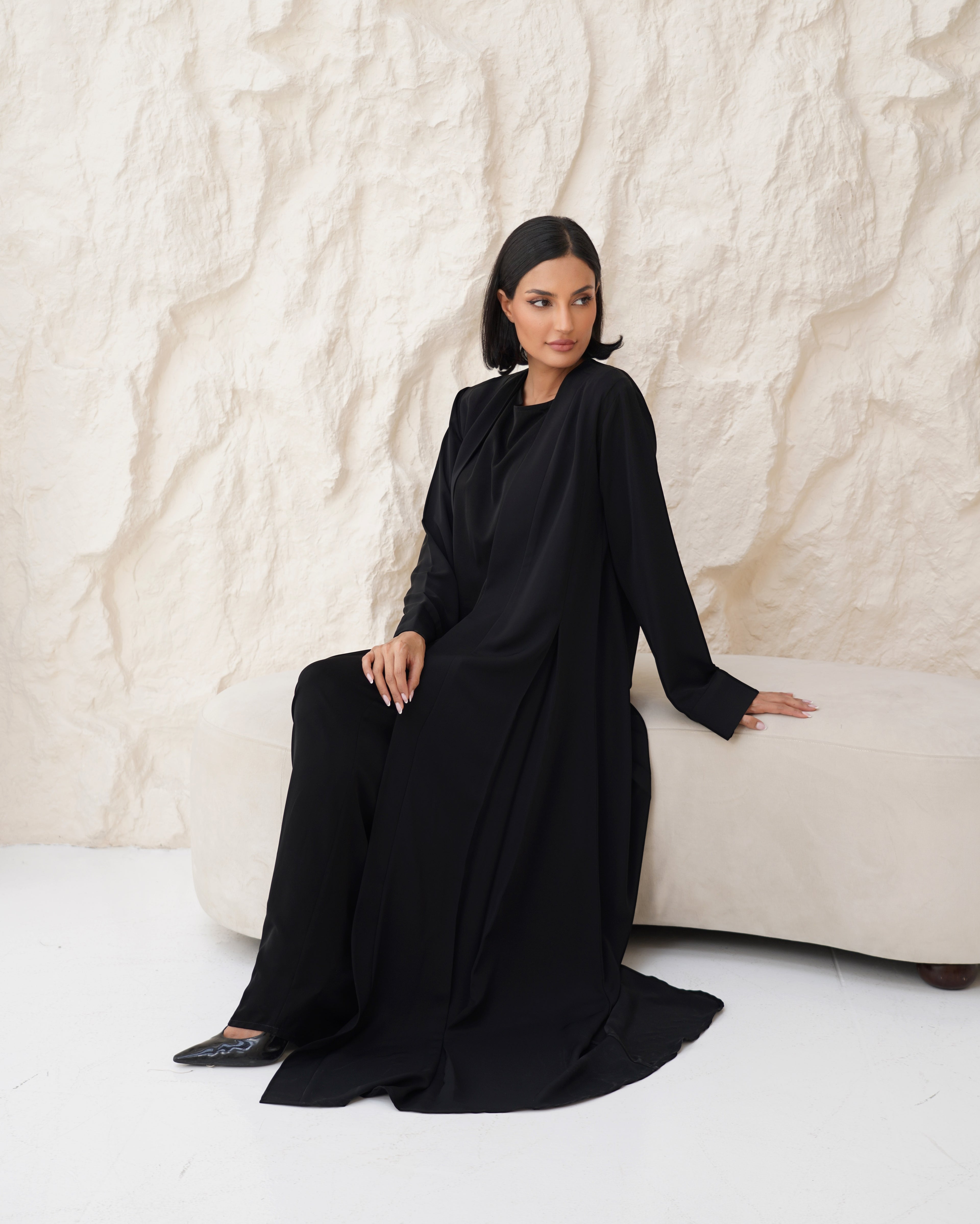 Aziza Black Abaya