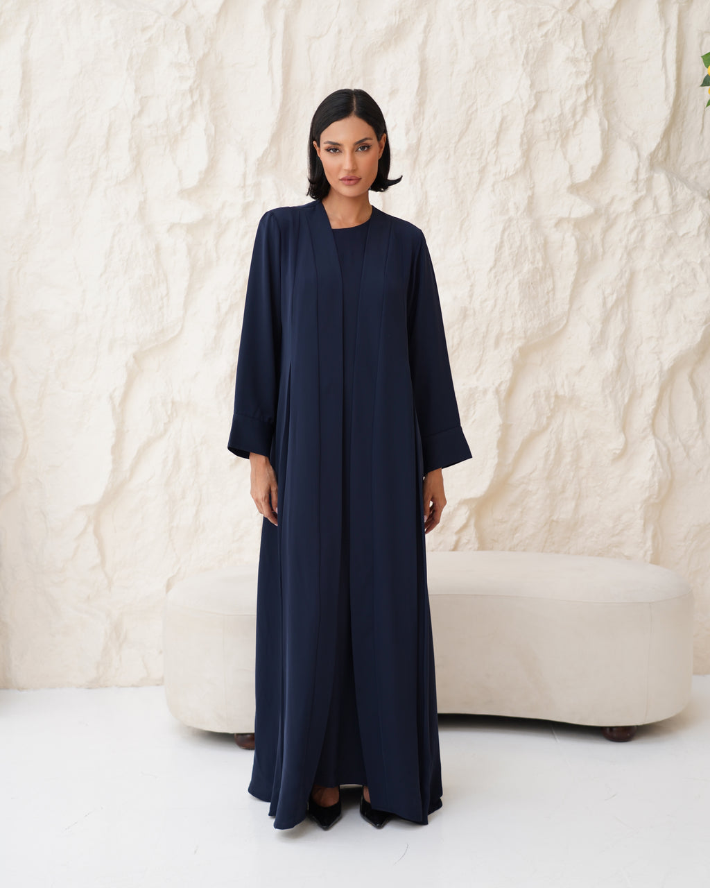 Aziza Navy Abaya