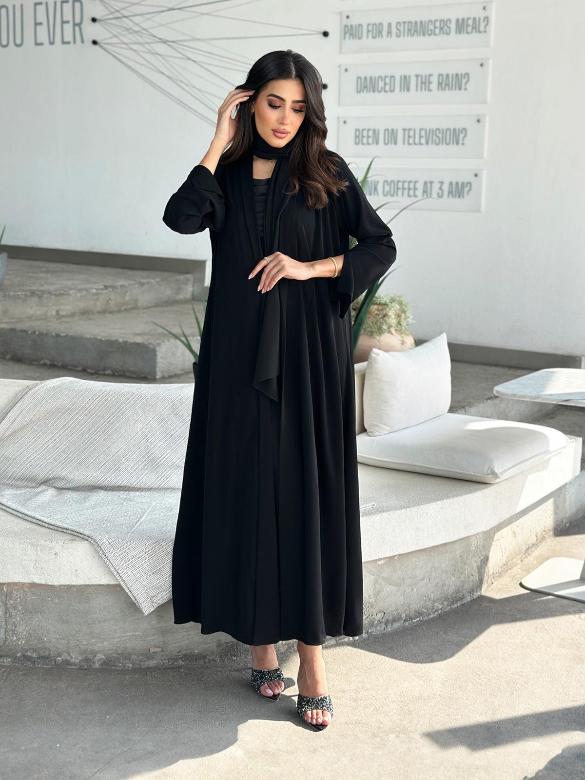 Sultana Black Abaya