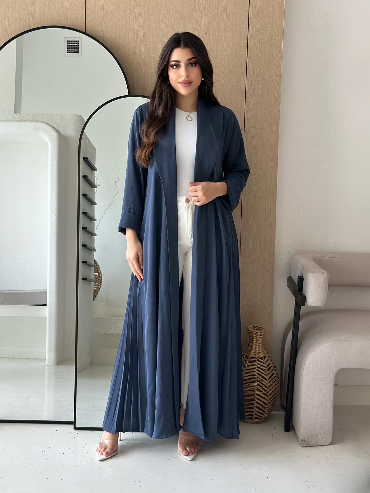 Mirage Navy Blue Abaya