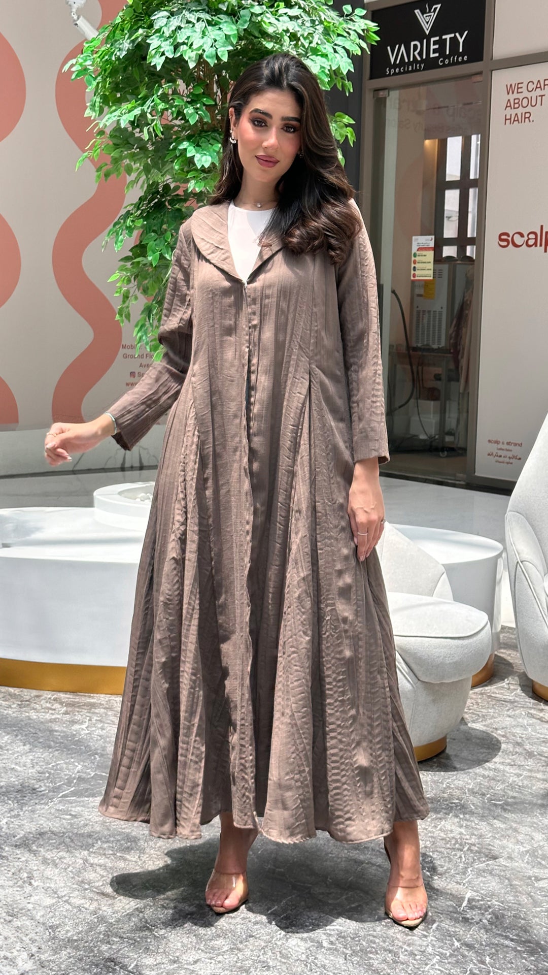 Noor Brown Abaya