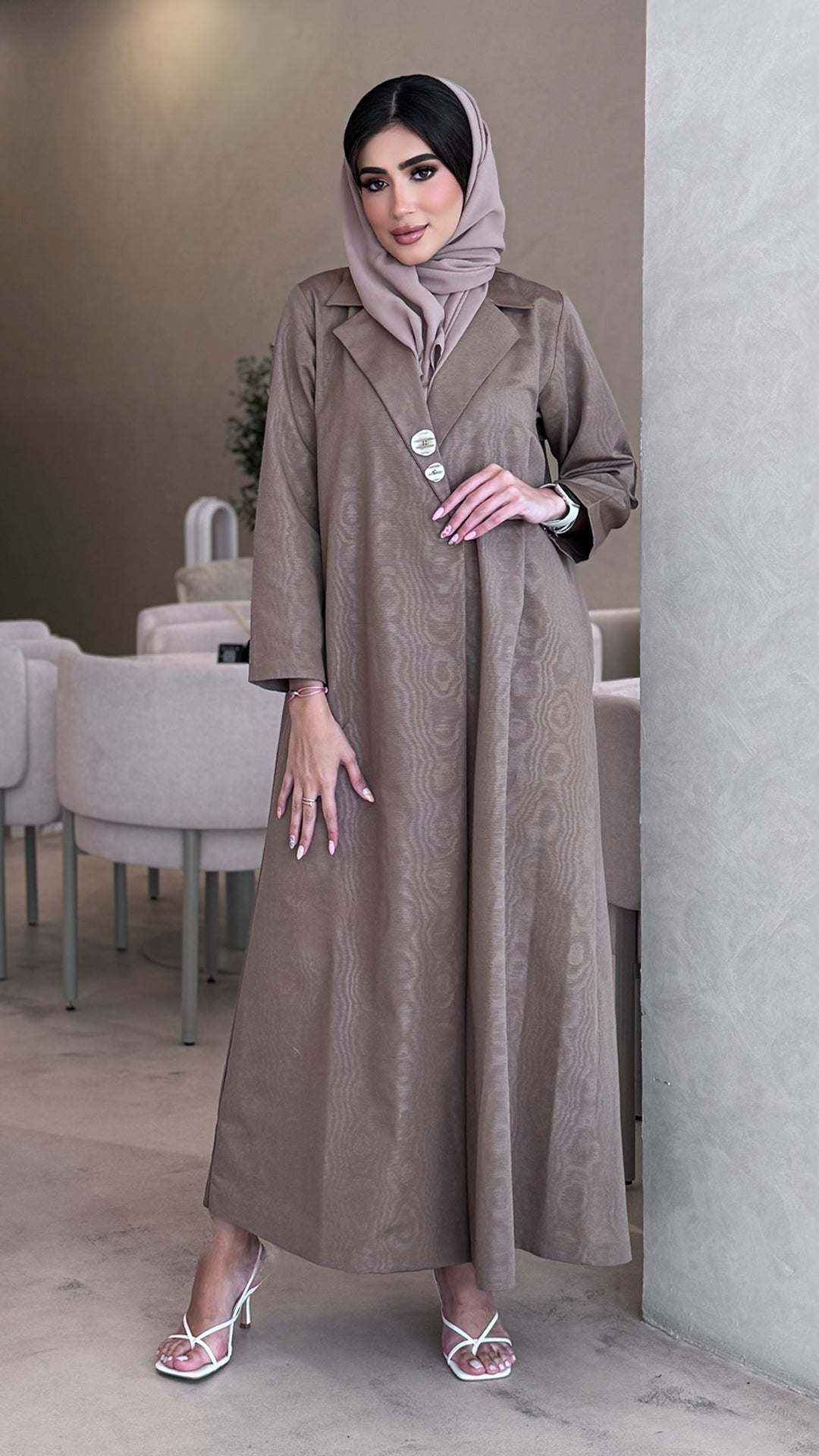 Haneen Beige Abaya