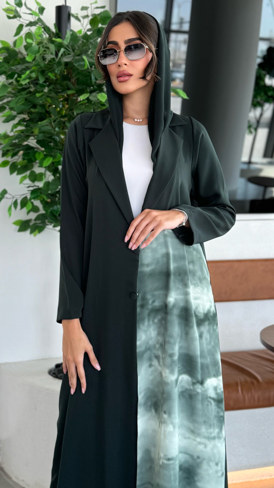 Dalal Green Abaya