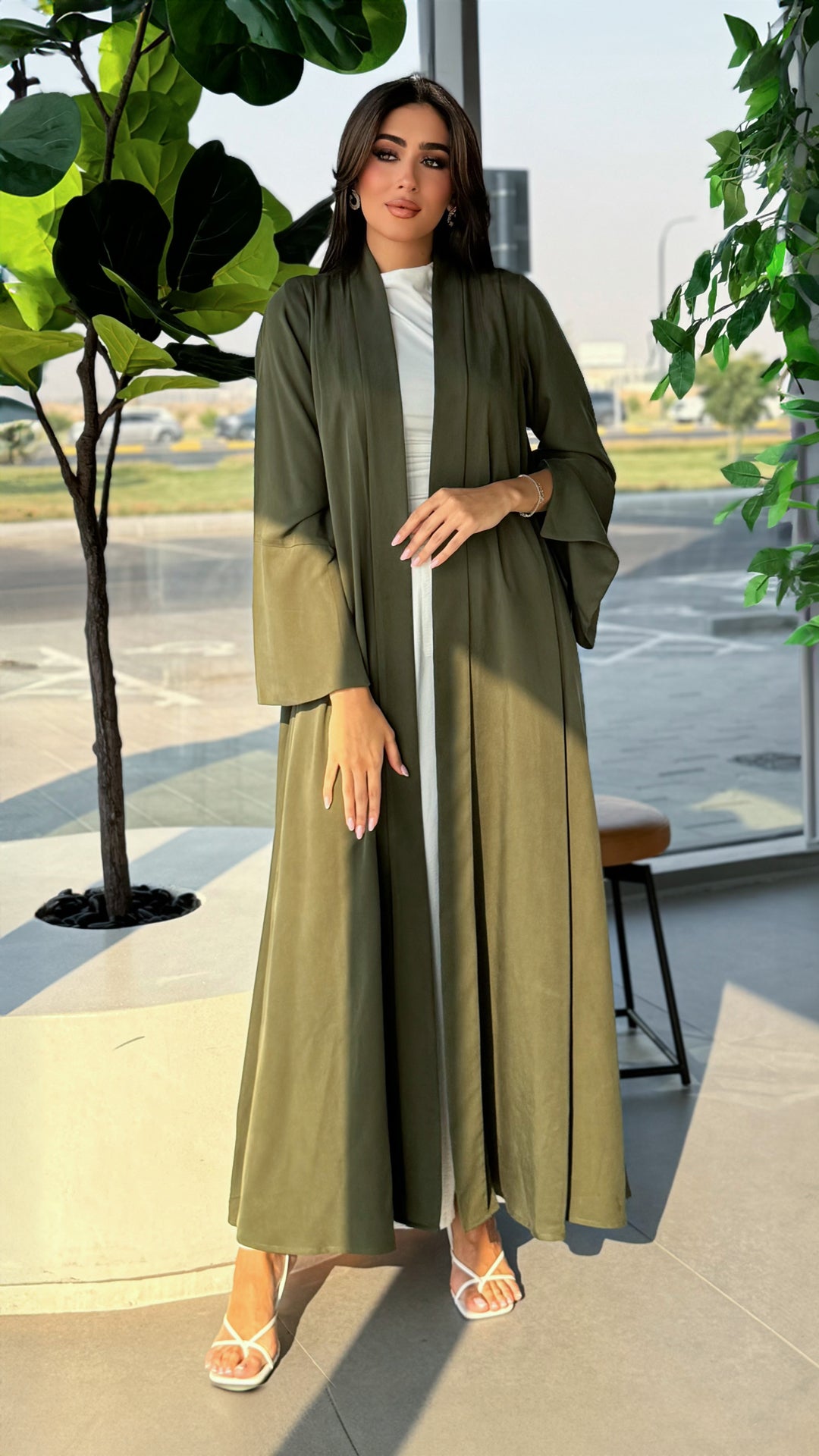 Maya Green Abaya