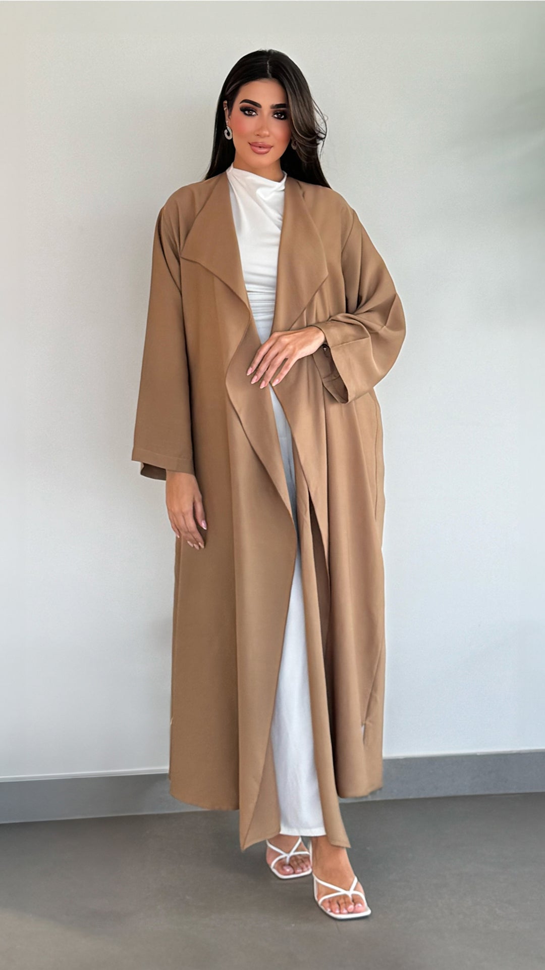 Misk Beige Abaya
