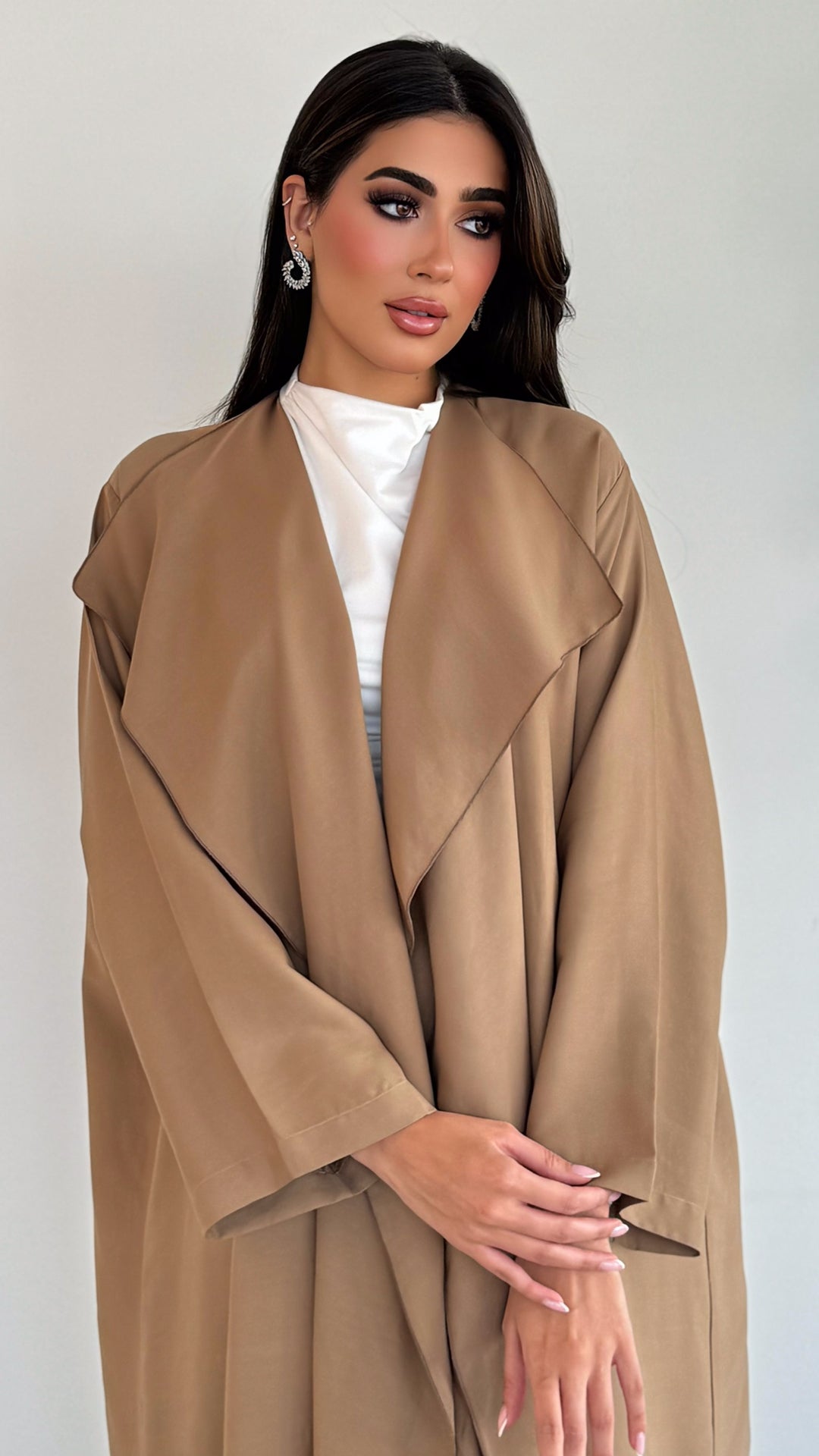 Misk Beige Abaya