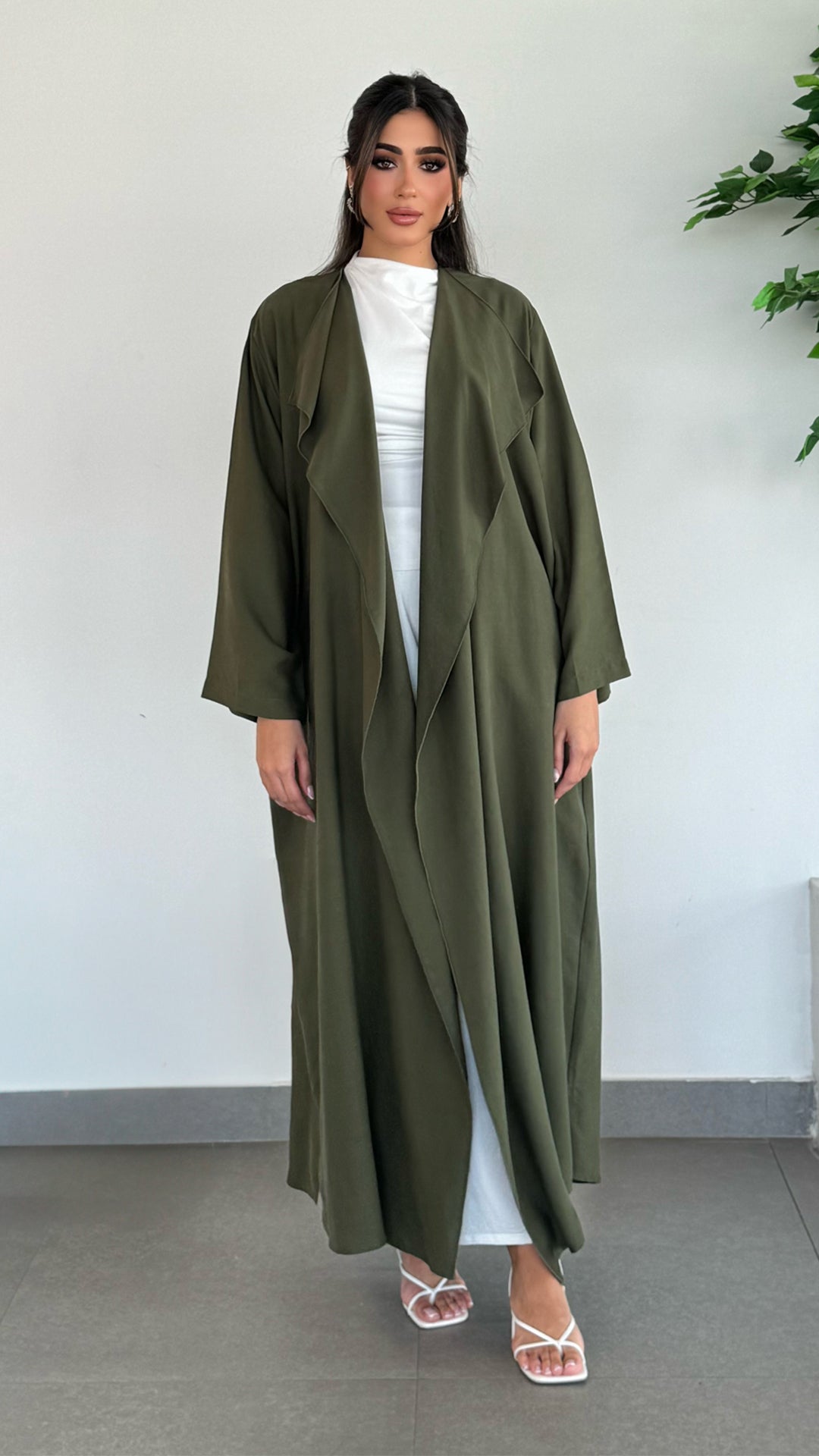 Misk Green Abaya