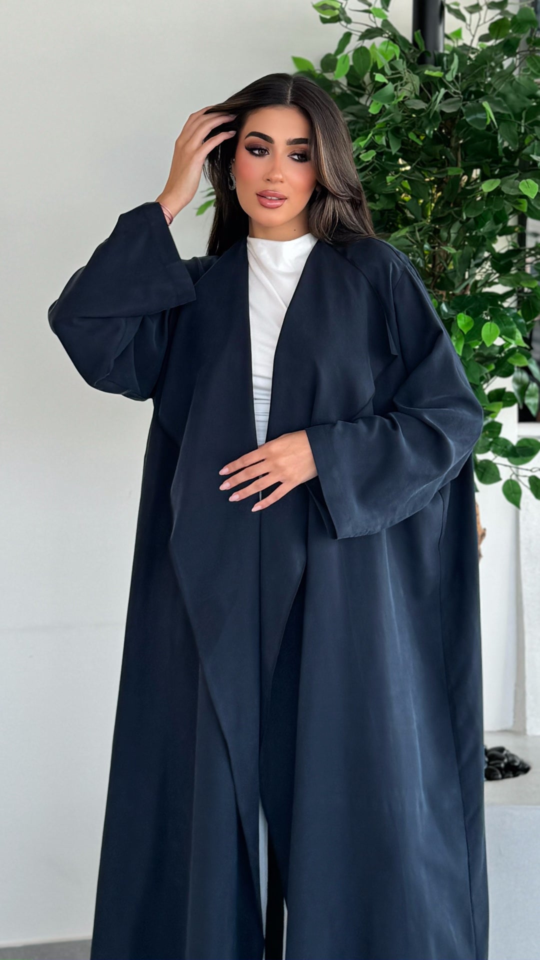 Misk Navy Abaya