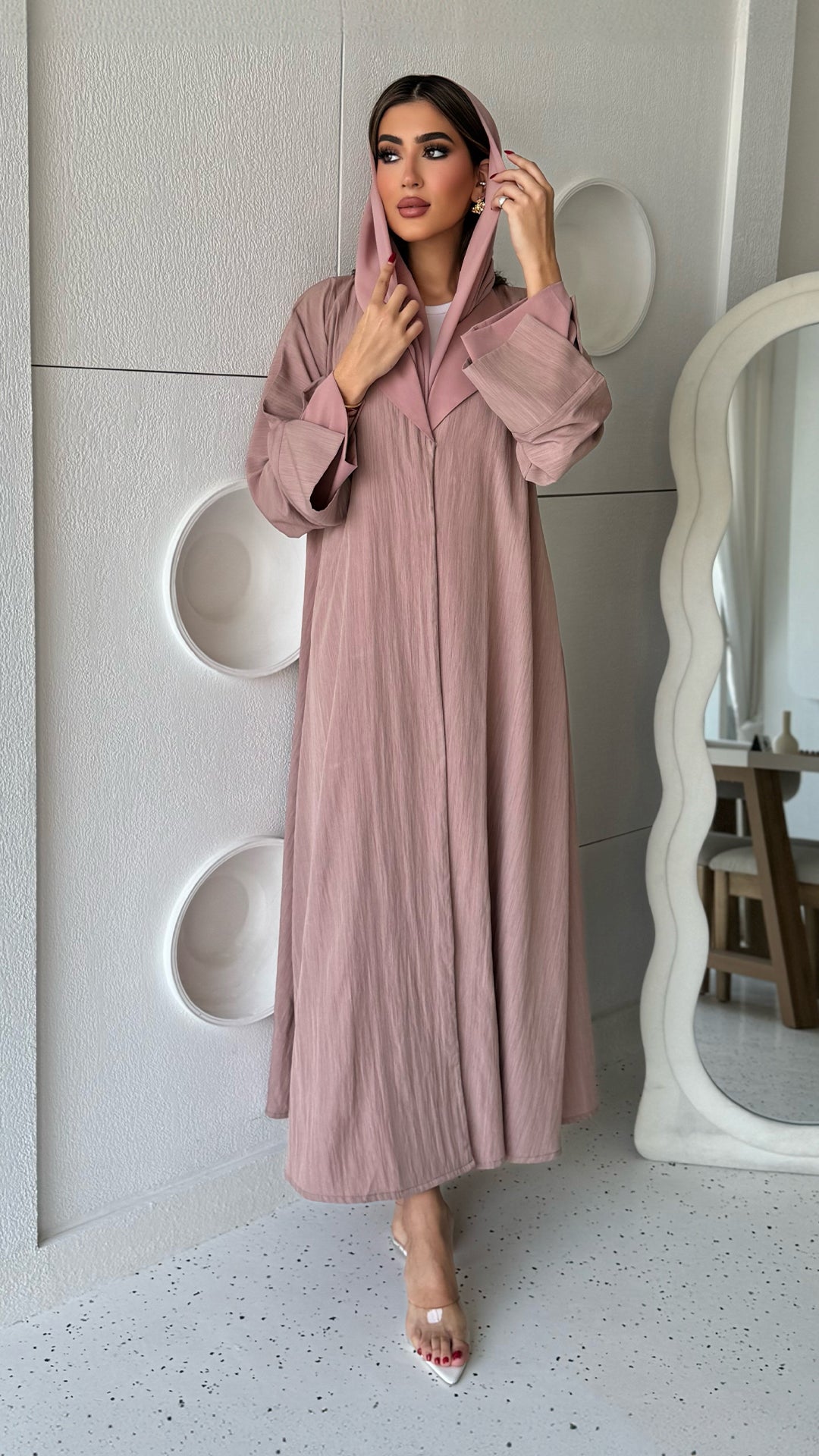 Jumana Pink Abaya