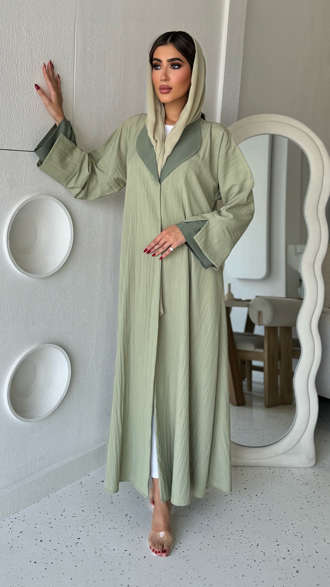 Jumana Green Abaya