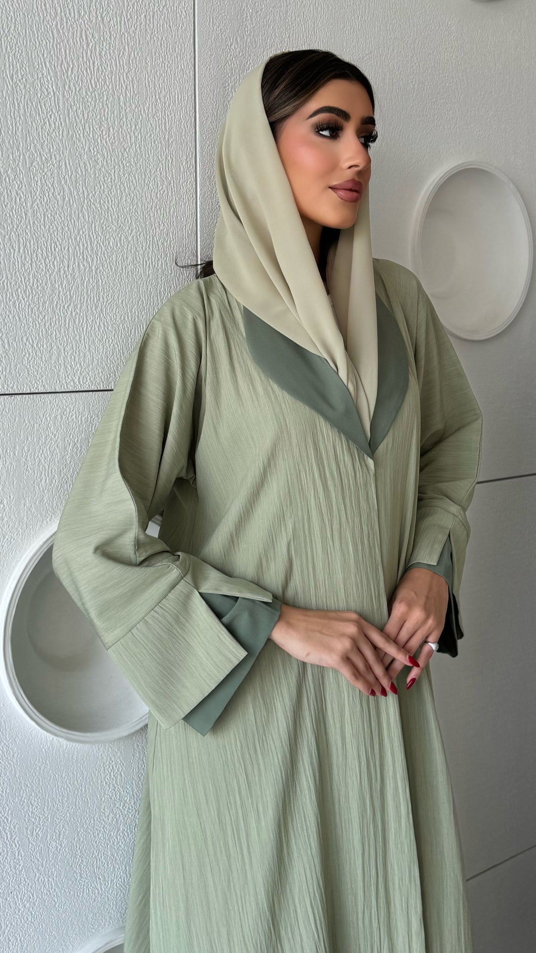 Jumana Green Abaya