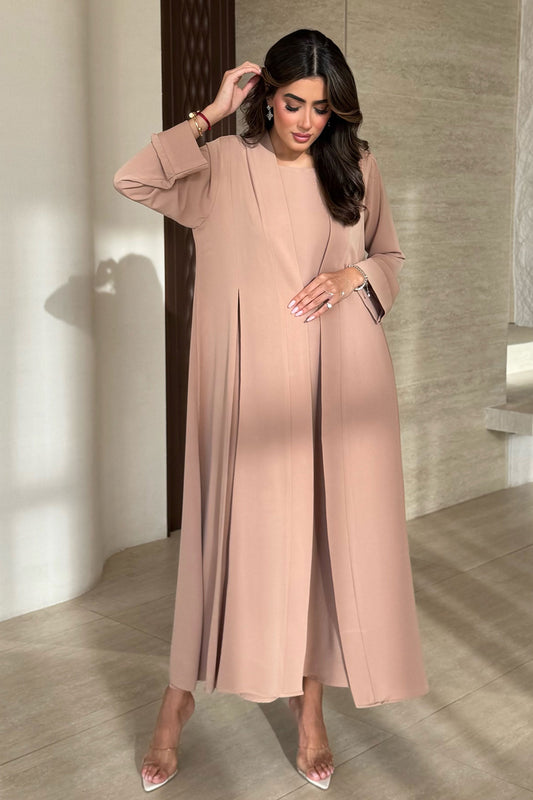 Aziza Beige Abaya