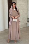 Sher Beige Abaya