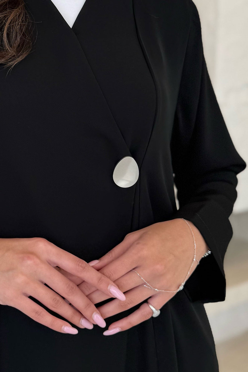 Sher Black Abaya